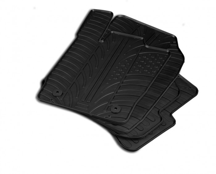 AZUGA Auto-Fußmatten Gummi-Fußmatten passend für Honda Jazz IV ab  9/2015-5/2020, für Honda Jazz 5-türer
